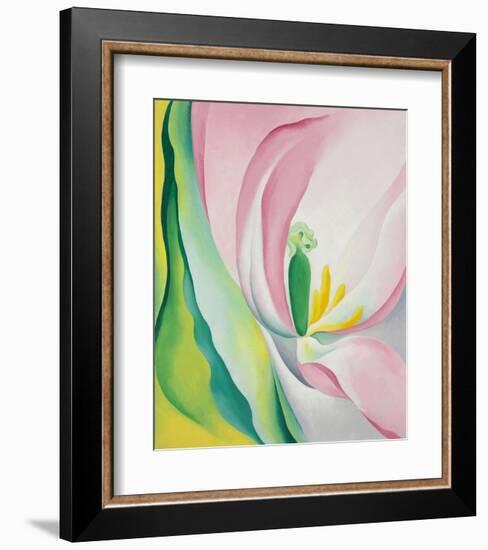 Pink Tulip, 1926-Georgia O'Keeffe-Framed Art Print