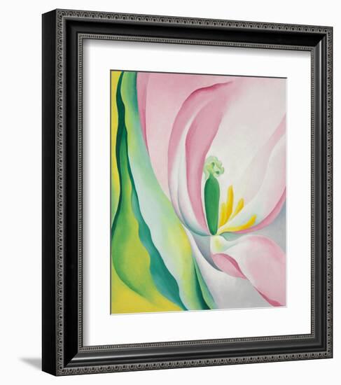 Pink Tulip, 1926-Georgia O'Keeffe-Framed Art Print