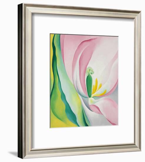 Pink Tulip, 1926-Georgia O'Keeffe-Framed Art Print