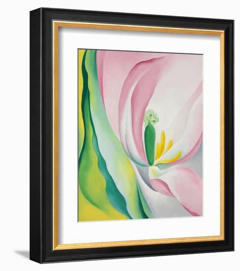 Pink Tulip, 1926-Georgia O'Keeffe-Framed Art Print