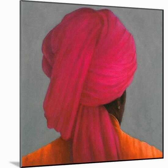 Pink Turban-Lincoln Seligman-Mounted Giclee Print