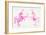 Pink Unicorns-Cat Coquillette-Framed Giclee Print