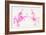 Pink Unicorns-Cat Coquillette-Framed Giclee Print