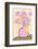 Pink Vase-Little Dean-Framed Photographic Print