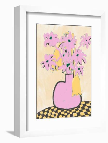 Pink Vase-Little Dean-Framed Photographic Print