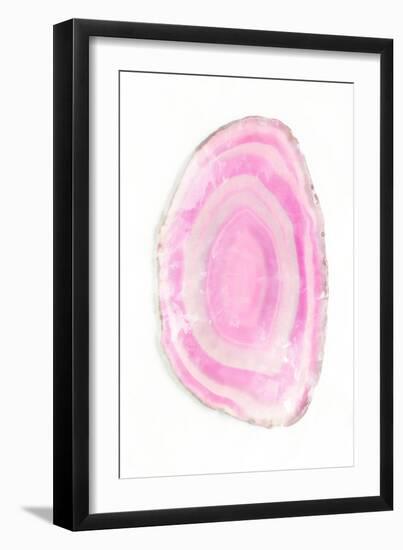 Pink Watercolor Agate III-Susan Bryant-Framed Premium Giclee Print