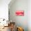 Pink Wave-null-Mounted Giclee Print displayed on a wall