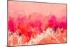 Pink Wave-null-Mounted Giclee Print