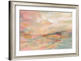 Pink Waves-Silvia Vassileva-Framed Art Print