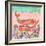 Pink Whales-Wyanne-Framed Giclee Print
