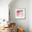 Pink Whisper-Sheila Golden-Framed Art Print displayed on a wall