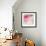 Pink Whisper-Sheila Golden-Framed Art Print displayed on a wall