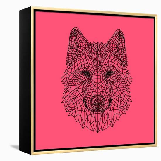 Pink Woolf-Lisa Kroll-Framed Stretched Canvas