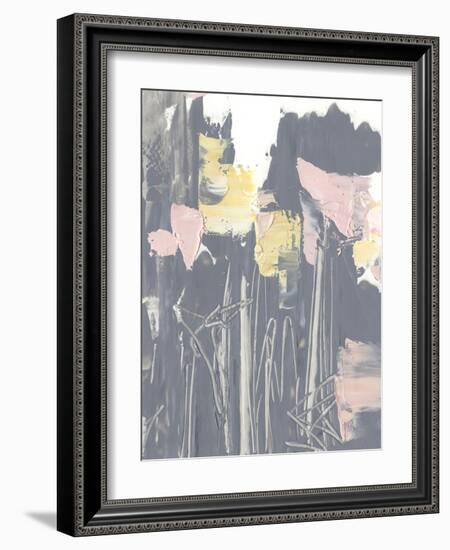 Pink & Yellow Flowers I-Ethan Harper-Framed Art Print