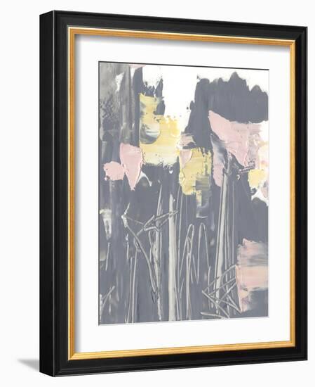 Pink & Yellow Flowers I-Ethan Harper-Framed Art Print