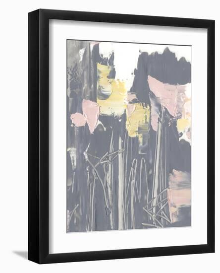 Pink & Yellow Flowers I-Ethan Harper-Framed Art Print