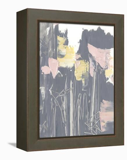Pink & Yellow Flowers I-Ethan Harper-Framed Stretched Canvas