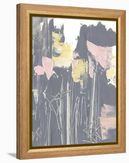 Pink & Yellow Flowers I-Ethan Harper-Framed Stretched Canvas