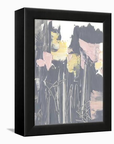 Pink & Yellow Flowers I-Ethan Harper-Framed Stretched Canvas