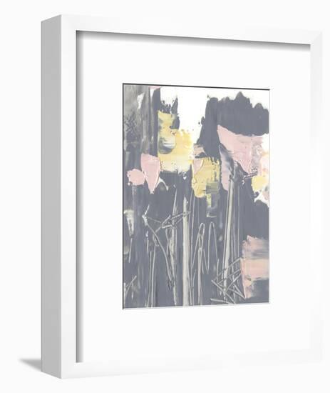 Pink & Yellow Flowers I-Ethan Harper-Framed Art Print