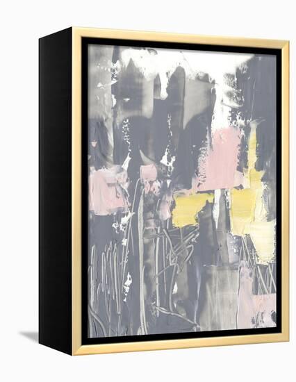 Pink & Yellow Flowers II-Ethan Harper-Framed Stretched Canvas