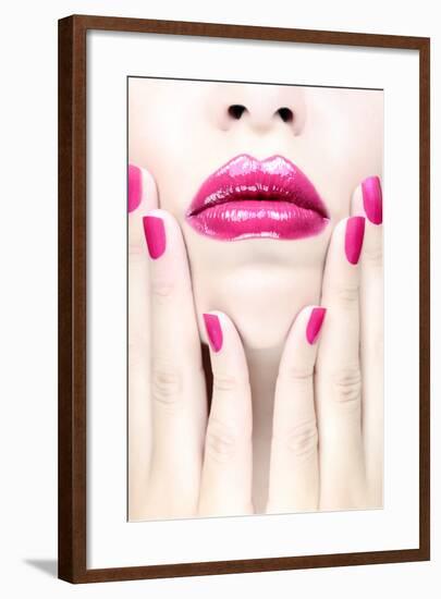 Pink-MO SES-Framed Photographic Print