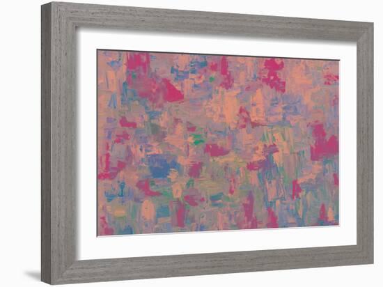 Pink-Maryse Pique-Framed Giclee Print