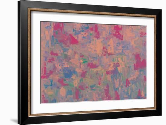 Pink-Maryse Pique-Framed Giclee Print