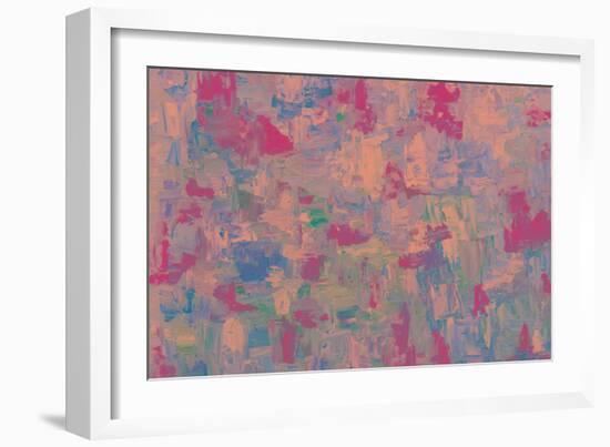 Pink-Maryse Pique-Framed Giclee Print