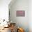 Pink-Maryse Pique-Mounted Giclee Print displayed on a wall