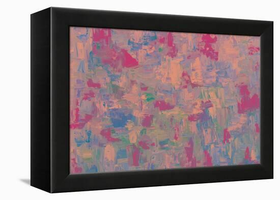 Pink-Maryse Pique-Framed Premier Image Canvas