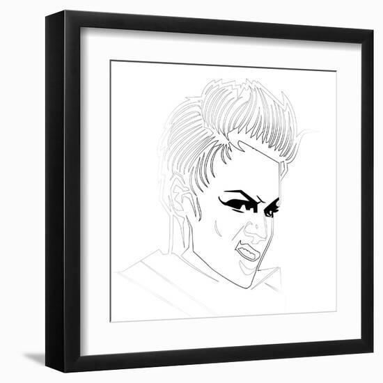 Pink-Logan Huxley-Framed Art Print