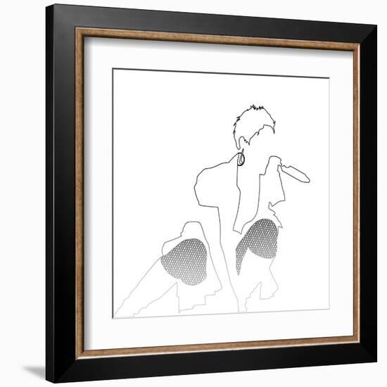 Pink-Logan Huxley-Framed Art Print