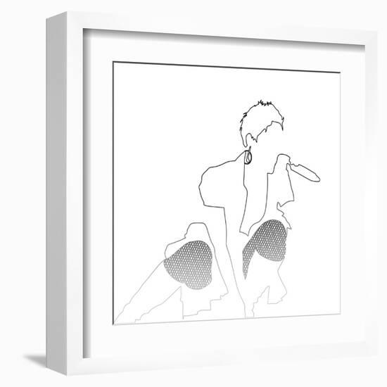 Pink-Logan Huxley-Framed Art Print