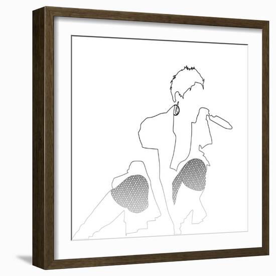 Pink-Logan Huxley-Framed Premium Giclee Print