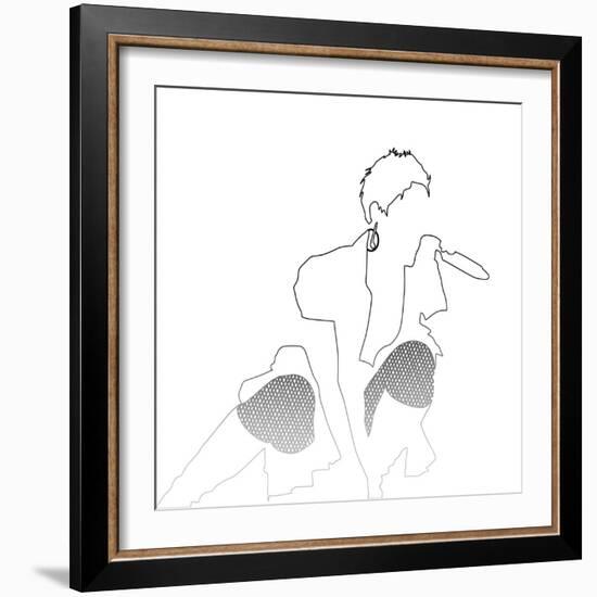 Pink-Logan Huxley-Framed Premium Giclee Print