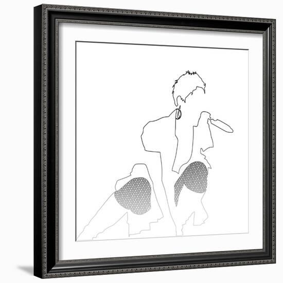 Pink-Logan Huxley-Framed Premium Giclee Print