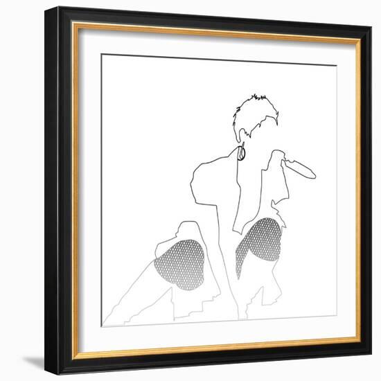 Pink-Logan Huxley-Framed Premium Giclee Print