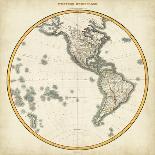 1812 Western Hemisphere-Pinkerton-Stretched Canvas