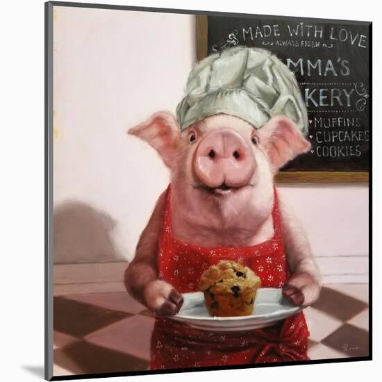 Pinkies Bakery-Lucia Heffernan-Mounted Art Print