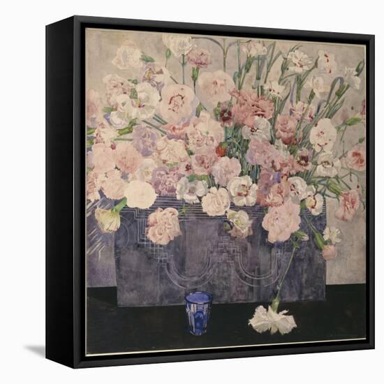 Pinks-Charles Rennie Mackintosh-Framed Premier Image Canvas