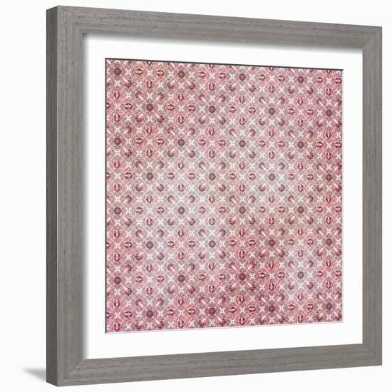 Pinky Blossom Pattern 01-LightBoxJournal-Framed Premium Giclee Print