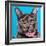 Pinky Cat-Carolee Vitaletti-Framed Art Print