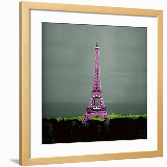 Pinky Tower-Anne Valverde-Framed Art Print