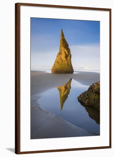 Pinnacle Reflection - Vertical-Michael Blanchette Photography-Framed Giclee Print