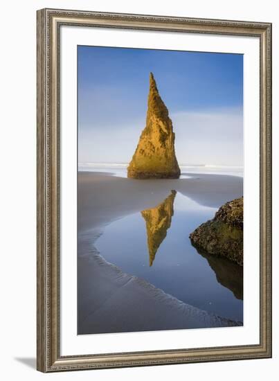 Pinnacle Reflection - Vertical-Michael Blanchette Photography-Framed Giclee Print