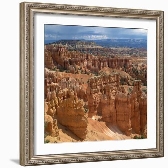 Pinnacles Viewed from Inspiration Point, in the Bryce Canyon National Park, Utah, USA-Tony Gervis-Framed Photographic Print