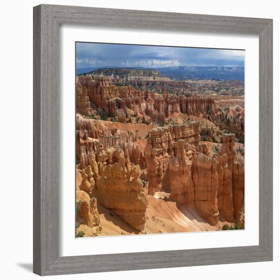Pinnacles Viewed from Inspiration Point, in the Bryce Canyon National Park, Utah, USA-Tony Gervis-Framed Photographic Print
