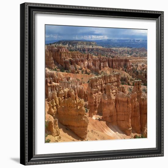 Pinnacles Viewed from Inspiration Point, in the Bryce Canyon National Park, Utah, USA-Tony Gervis-Framed Photographic Print