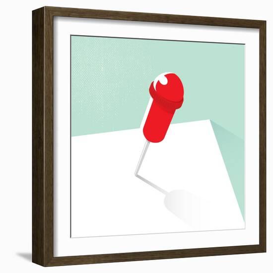 Pinned-Nick Diggory-Framed Giclee Print